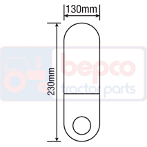 LOWER GLASS , Zetor, Body parts, cab accessories, seats, Glazing industry, Glass, 957807, , LOWER GLASS , 37/957807, 957807, , 0.00 kg