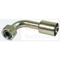 FEMALE CONNECTOR ORING 90° STEEL , 82/9582-1416, , 0.05 kg