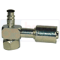 FEMALE CONNECTOR ORING 90° COMPACT STEEL , Air conditioning, Air conditioning system, components, Fittings, 