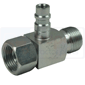 R134A SIDE INLINE CH.PORT 13 MALE FEMALE THREAD MODULE 10, Air conditioning, Air conditioning system, components, Fittings, 