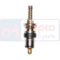 , Gaisa kondicioniera sistēma, Gaisa kondicioniera sistēma, sastāvdaļas, Savienojumi un pārejas, Valve, , VALVE SCHRADER R12/R134a 1x , 82/9582-199, , 0.01 kg