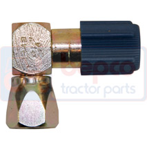 1/4(7/16-20)X13MM 90 ADP LOW SIDE, Gaisa kondicioniera sistēma, Gaisa kondicioniera sistēma, sastāvdaļas, Savienojumi un pārejas, Pārejas no novecojušām sistēmām, , 1/4(7/16-20)X13MM 90 ADP LOW SIDE, 82/9582-304, , 0.06 kg