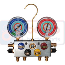 ALUM 4 WAY MANIFOLD, Gaisa kondicioniera sistēma, Gaisa kondicioniera sistēma, sastāvdaļas, Uzpildes iekārtas un piederumi, Mērinstrumenti, citas daļas, , ALUM 4 WAY MANIFOLD, 82/9582-334, , 1.78 kg