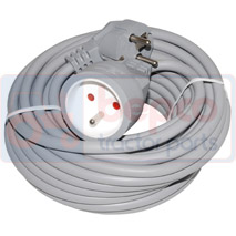 CABLE D'ALLONGE 10 METRE, Electrical, Wiring, Cable, Extension cable 230V, , CABLE D'ALLONGE 10 METRE, 77/9611-305, , 1.09 kg