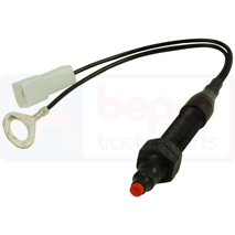 SWITCH M12x1 - SWITCH NORMAL CLOSED, Case-IH, Electrical components, Sensor, Stop switch, 1335077C2, , SWITCH M12x1 - SWITCH NORMAL CLOSED, 25/962-15, 1335077C2, , 0.10 kg