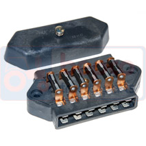 FUSES BOX , Massey Ferguson, 100 - 194C, Electrical components, Fuse, Fuse box, 1424118M91, , FUSES BOX , 30/964-14, 1424118M91, , 0.13 kg