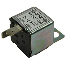 RELAY 12V, Case-IH, Electrical components, Relays, Relay and contactor, 5146278, , RELAY 12V, 25/965-16, 5146278, , 0.00 kg