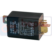 RELAY 12V - 70A, Case-IH, Electrical components, Relays, Relay and contactor, 3405757R1, , RELAY 12V - 70A, 25/965-22, 3405757R1, , 0.09 kg