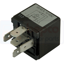 RELAY , Case-IH, Electrical components, Relays, Relay and contactor, H312900020041, , RELAY , 22/965-26, H312900020041, , 0.03 kg