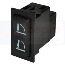 HYD LIFT SWITCH , New Holland, TV - TV140, Electrical components, Switch, Rocker switch, 82020694, , HYD LIFT SWITCH , 54/967-115, 82020694, , 0.03 kg