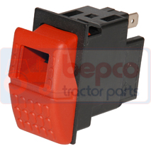 REVERSER SWITCH NON_LOCKING, JCB, 540 - 540-70F/SLE (AR), Electrical components, Switch, Rocker switch without symbol, 70140400, , REVERSER SWITCH NON_LOCKING, 45/967-126, 70140400, , 0.04 kg