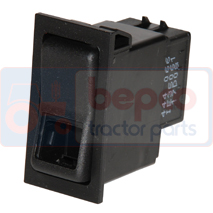 SWITCH , Case-IH, Electrical components, Switch, Rocker switch without symbol, 245910C1, 3221180R1, , SWITCH , 63/967-18, 245910C1, 3221180R1, , 0.25 kg