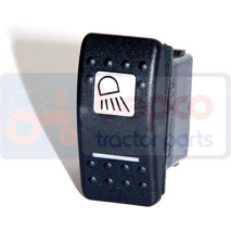 SWITCH , Massey Ferguson, 8200 - 8240, Electrical components, Switch, Rocker switch, 3809491M2, , SWITCH , 30/967-29, 3809491M2, , 0.10 kg