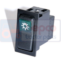 LIGHT SWITCH , Electrical, Electrical components, Switch, Rocker switch, 1694358M1, , LIGHT SWITCH , 30/967-52, 1694358M1, , 0.02 kg