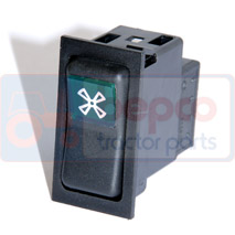 SWITCH , Massey Ferguson, 300 - 394GE(X), Electrical components, Switch, Rocker switch, 1694365M1, , SWITCH , 30/967-59, 1694365M1, , 0.00 kg