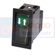 SWITCH , Valmet, M - M150, Electrical components, Switch, Rocker switch, 31709100, 32733300, , SWITCH , 41/967-92, 31709100, 32733300, , 0.02 kg