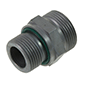 METRIC FITTING MALE-MALE M22 X 1.5 X 18        , Same, Iron COM3 - Iron 160 DCR