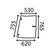 SIDE GLASS RIGHT , Fendt, Body parts, cab accessories, seats, Glazing industry, Glass, 816810040430, 816810040431, , SIDE GLASS RIGHT , B38637, 816810040430, 816810040431, , 0.00 kg