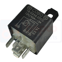 RELAY 12V/40A-15A, Landini, Electrical components, Relays, Relay and contactor, 3306230M91, , RELAY 12V/40A-15A, 31/L3306/230, 3306230M91, , 0.04 kg