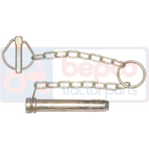 BROCHE COMPLETE , Linkage, Linkage and lifting, Link rod, Single pin, , BROCHE COMPLETE , 30/M184355, , 0.40 kg