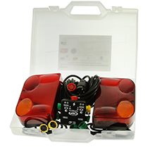 KIT OF 2 LAMP WITH CASE , Electrical, Electrical components, Lighting, Accessories Kit signaling, , KIT OF 2 LAMP WITH CASE , P100016, , 3.02 kg