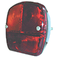 REAR LIGHT WITH NUMBER PLATE LAMP , Electrical, Electrical components, Lighting, Rear side lights and indicators