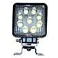 WORK LIGHT HIGH BEAM CARRE 9 LED 1450 LUMEN, Electrical, Electrical components, Lighting, Working light