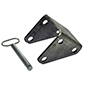 CHAPE + AXE P/BEQUILLE HYDR.D.91 , Linkage, Linkage and lifting, Stand, Accessoires de béquilles