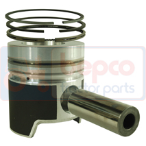 PISTON WITH RINGS , Same, Leopard - Leopard 90 Turbo, Engine and components, Pistons-Ring sets-Liners, Piston and ring, 00520060610, 00520060630, , PISTON WITH RINGS , 29/S304136, 00520060610, 00520060630, , 1.96 kg