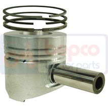 PISTON WITH RINGS , Same, Engine and components, Pistons-Ring sets-Liners, Piston and ring, , PISTON WITH RINGS , 29/S304194, , 0.00 kg