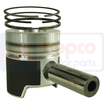 PISTON WITH RINGS , Same, Hercules - Hercules 160, Engine and components, Pistons-Ring sets-Liners, Piston and ring, 00520061630, , PISTON WITH RINGS , 29/S413/05, 00520061630, , 1.96 kg