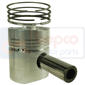 PISTON WITH RINGS , Same, Engine and components, Pistons-Ring sets-Liners, Piston and ring