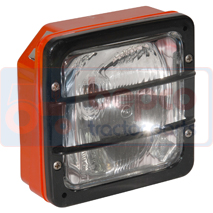 HEADLAMP 8° INCLINATION, Same, Delfino - Delfino 35, Electrical components, Lighting, Front light and kit, 28029170010, 28029170011, 280291800, , HEADLAMP 8° INCLINATION, 29/S8029/170, 28029170010, 28029170011, 280291800, , 0.57 kg