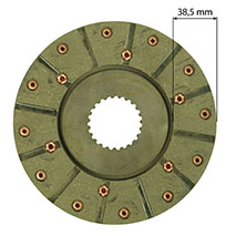 BRAKE DISC ASS. , Lamborghini, Brakes, Dry disc brake, Disc, 017754343, , BRAKE DISC ASS. , 32/SLT177/5434, 017754343, , 0.00 kg