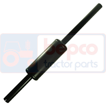 SILENCER , Volvo, Inlet and exhaust, Exhaust, Escapement, 47011374, , SILENCER , 36/VBM1600, 47011374, , 4.30 kg