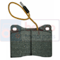 BRAKE PAD (4x) , Fendt, Brakes, Dry pad brake, Nose-piece