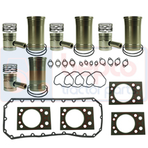 OVERHAUL KIT , Zetor, Engine and components, Pistons-Ring sets-Liners, Overhaul kit, , OVERHAUL KIT , 37/Z2095K4, , 0.00 kg