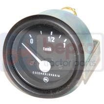 FUEL GAUGE , Zetor, Instrument panel, Controls, Fuel gauges, 59115621, , FUEL GAUGE , 37/Z59115621F, 59115621, , 0.14 kg