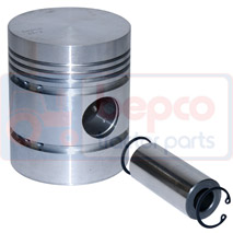 PISTON & PIN , Zetor, Engine and components, Pistons-Ring sets-Liners, Piston, 71010303, , PISTON & PIN , 37/Z71010303, 71010303, , 0.00 kg