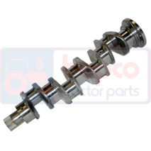 CRANKSHAFT , Zetor, Engine and components, Crankshaft and Flywheel, Crankshaft, 83003509, , CRANKSHAFT , 37/Z83003509, 83003509, , 22.00 kg