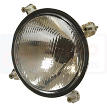 HEADLAMP RH , Zetor, Electrical components, Lighting, Headlamp, 89352903, 89352904H, , HEADLAMP RH , 37/Z89352903, 89352903, 89352904H, , 0.35 kg